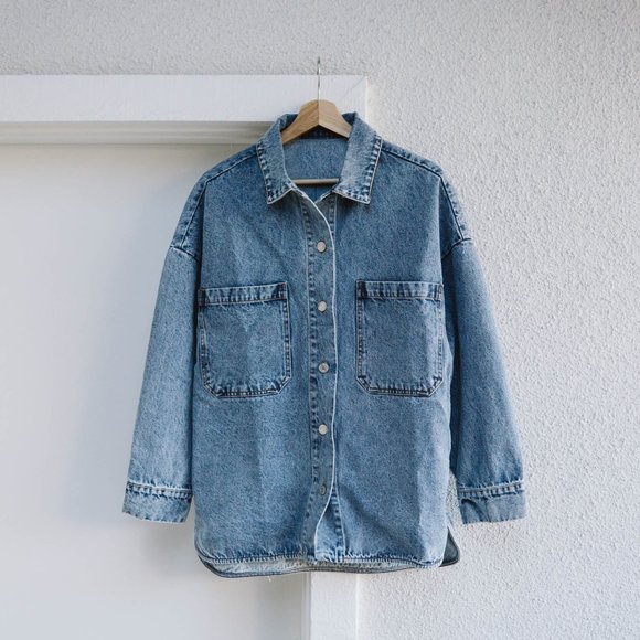 Jackie Denim Overshirt - Picture 3 of 6